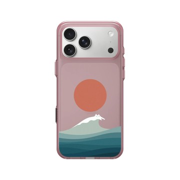 iPhone 17 Pro Max Clear (相機按鈕) 晶醺玫 - ilovedoodle (Lim Heng Swee) - Cat Landscape - 暴風雨前的貓