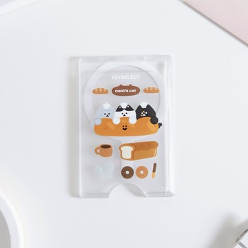 【TOYSELECT】周氏喵喵麵包師傅喵喵MagSafe磁吸卡片夾