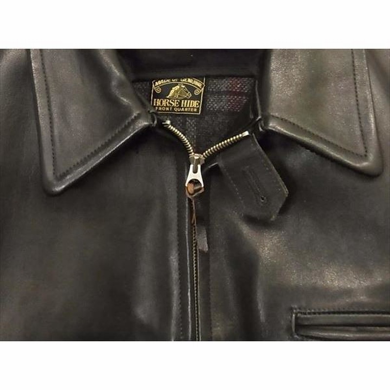 アットラスト COSSACK JKT ホースハイド コサック スポーツ ライダース 