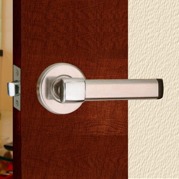 『WACH』花旗 平直型 下座水平把手 60mm 不鏽鋼 銀 水平鎖 房門鎖 板手鎖 把手 硫化銅門鎖 通道門