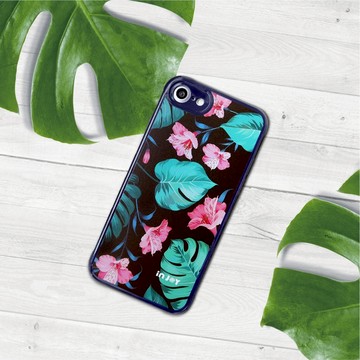 iPhone 14/14 Pro/13/12/11/SE3 度假風情 耐撞擊邊框手機殼