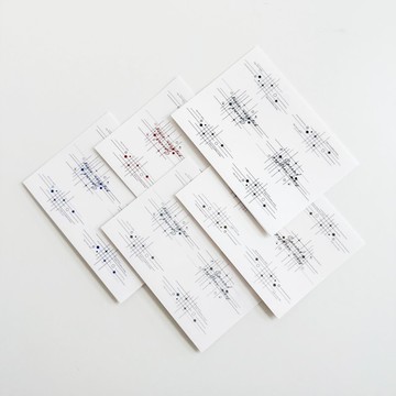 網紅星空透明貼紙