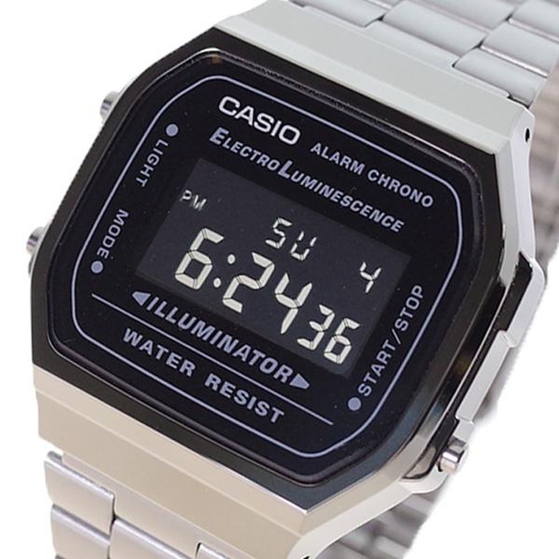 カシオ CASIO 腕時計 メンズ A168WGG-1B ネイビー ガンメタリック | LINEブランドカタログ