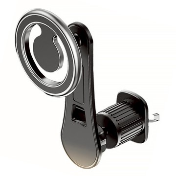 magsafe磁吸手機支架 出風口加長桿款D19 銀色 車用手機支架  1個