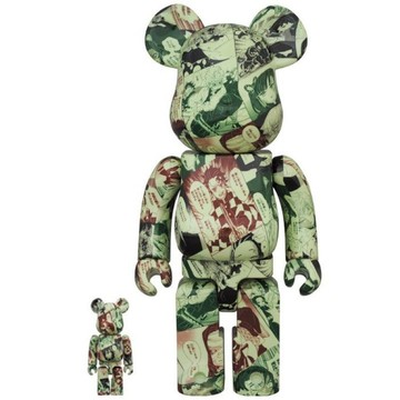 ☆AirRoom☆【現貨】BE@RBRICK 鬼滅之刃 400%+100％ 公仔 庫柏力克熊 彌豆子 炭治郎
