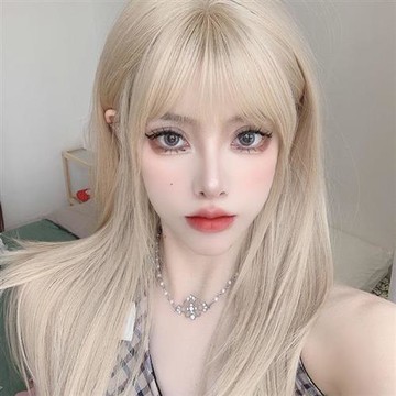 【巴黎精品】長假髮整頂假髮-Rose同款歐美金色女假髮a1bw17