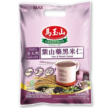 馬玉山紫山藥黑米仁 30克x12