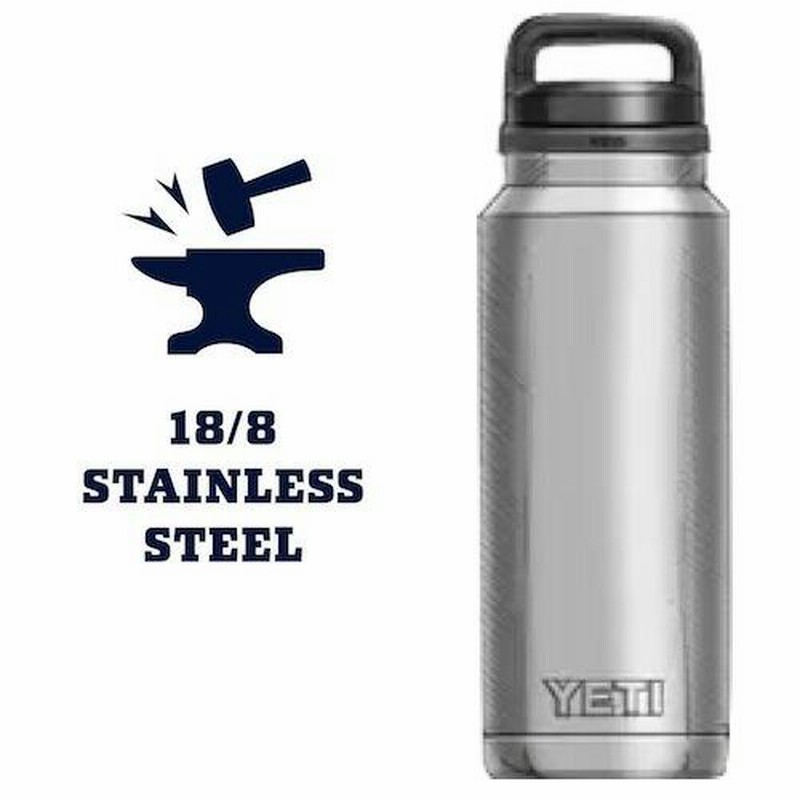3色から選べます＞YETI イエティ ランブラー 46oz ボトル チャグ 