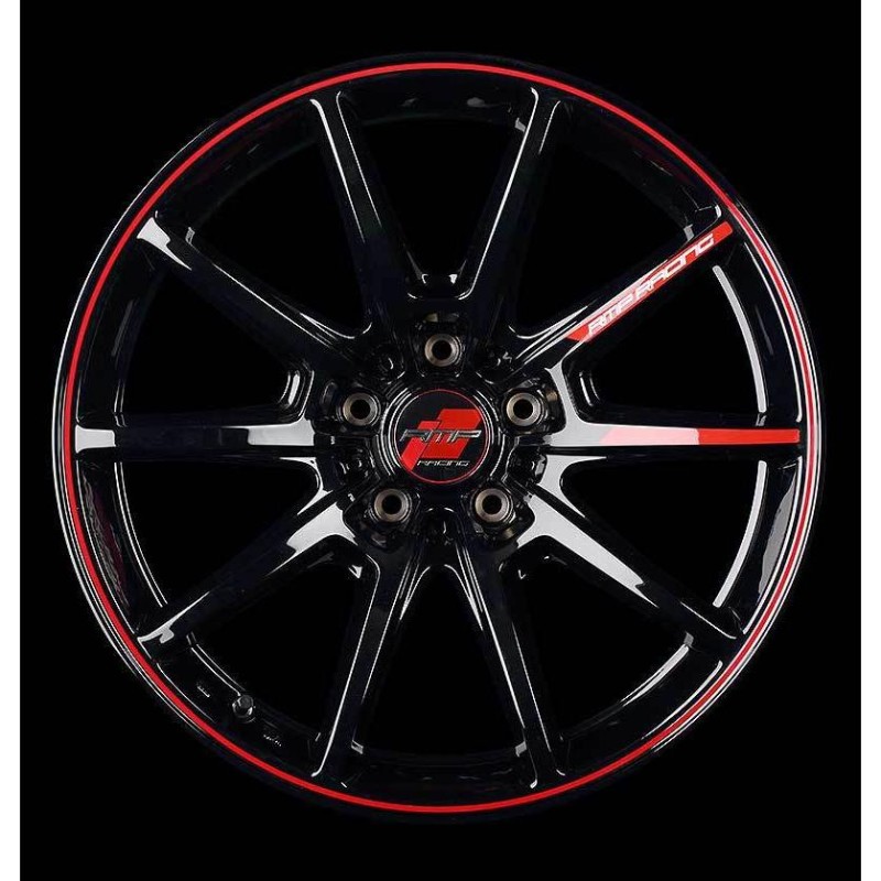 RMP RACING/R25 レガシィツーリングワゴン BP5/BPL 純正18インチ ホイール4本セット 【17×7.0J 5-100  INSET48 BK/リムレッドライン】 | LINEショッピング