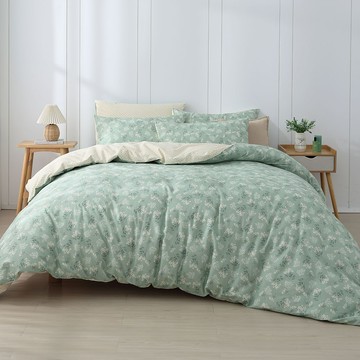 鴻宇 HongYew - 雙人特大床包枕套組 100%精梳棉 純棉-菲歐娜