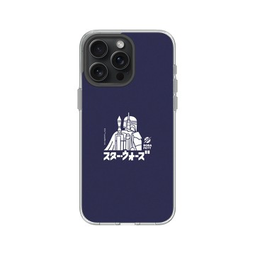 iPhone 15 Pro Max Clear 透明 - 迪士尼-星際大戰 Star Wars - 波巴費特-日文字系列