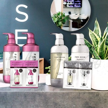 【Universo Mart】日本FUN AZUM 沙龍級洗髮護髮系列