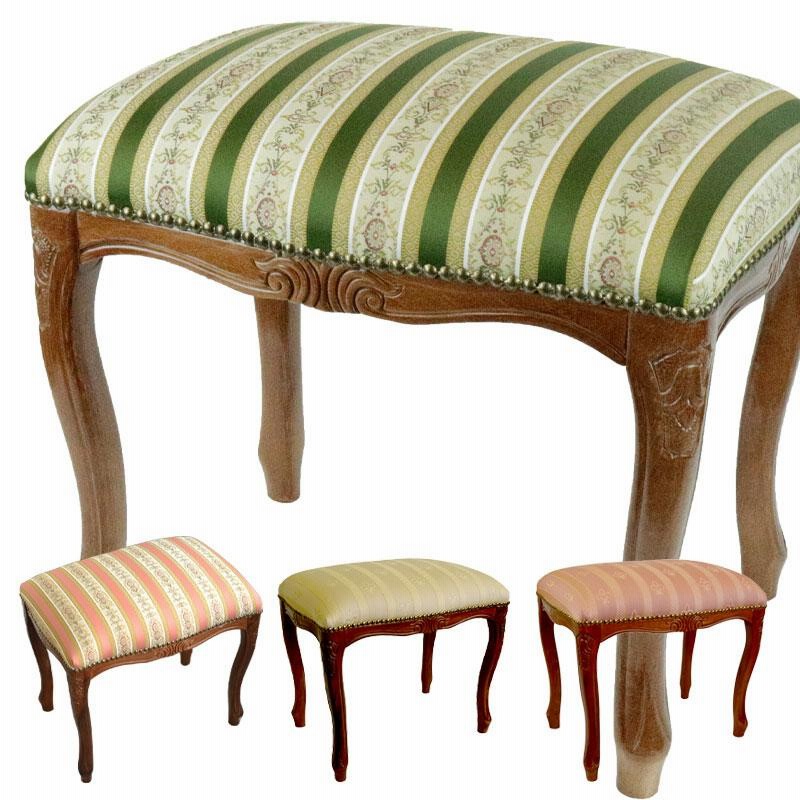 新品☆ロココ調スツール プリンセススツール 椅子 腰掛け クラシック 姫家具 ロココ調スツール プリンセススツール 椅子 腰掛け クラシック調