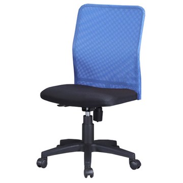 《C&B》凱維絲時尚網布電腦椅活力藍