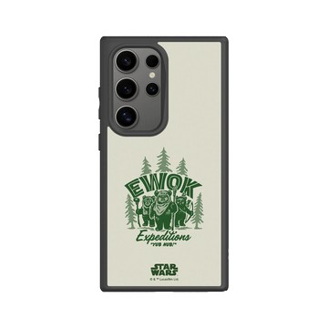 Galaxy S24 Ultra SolidSuit 黑 - 迪士尼-星際大戰 Star Wars - Ewok-Yub Nub!