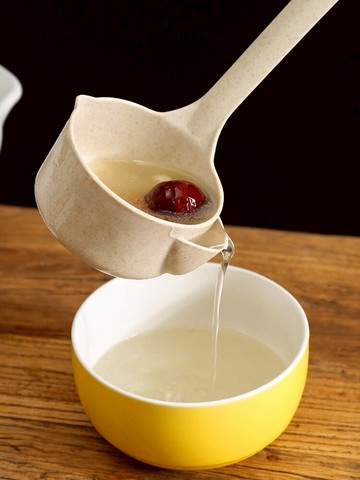 濾油器廚房隔油神器家用撇油去油漏油過濾湯勺隔油勺油湯分離勺子