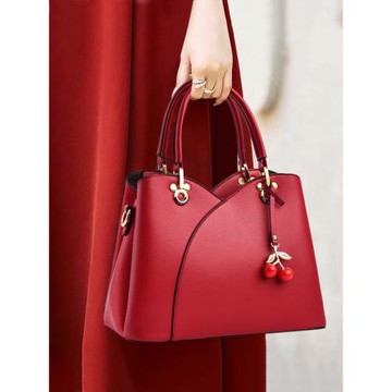 紅色包包喜宴手提包女士大氣新娘婚包大容量高級感2024新款斜挎包