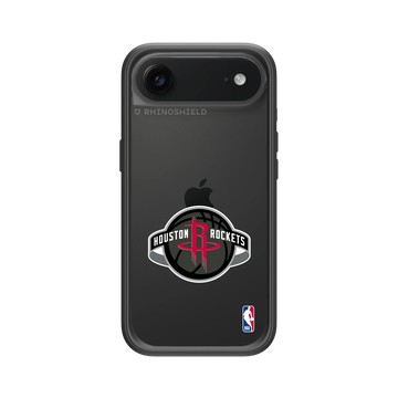 iPhone Air Mod NX -邊框背蓋組合 (相機按鈕) 黑 - NBA - Logo-休士頓火箭 Houston Rockets