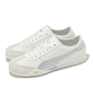Puma 休閒鞋 Bella UT LEA 女鞋 白 銀 復古 小白鞋 40525602