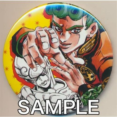 ジョジョ展 ジョルノ・ジョバァーナ コレクション缶バッジ 黄金の風 r400
