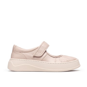 Clarks 輕盈系列-Lemolite Jane女款真皮輕量厚底瑪莉珍鞋(粉色) CLF29215C