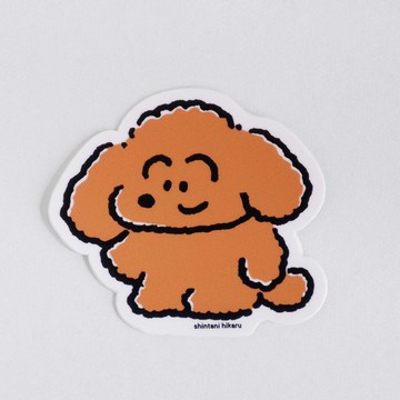 貴賓犬貼紙