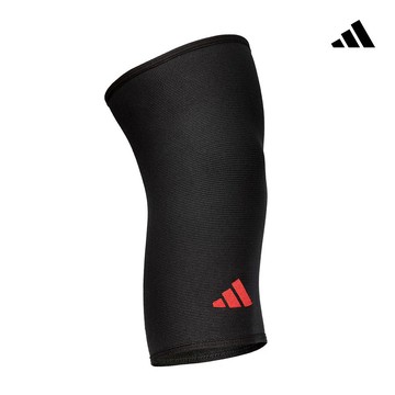[福利商品]31-11_adidas 愛迪達 膝關節用彈性透氣護套 護膝, M, 1個