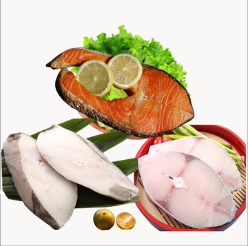 【海之醇】扁鱈鮭魚土魠三拼-11片組