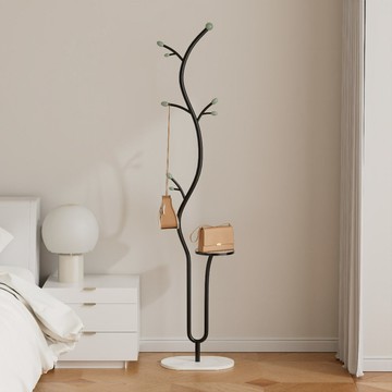 附發票 工廠直銷 北歐風創意金屬衣帽架臥室立式掛衣架易安裝收納架省空間簡約置物 LPS/221 公司貨 保售後