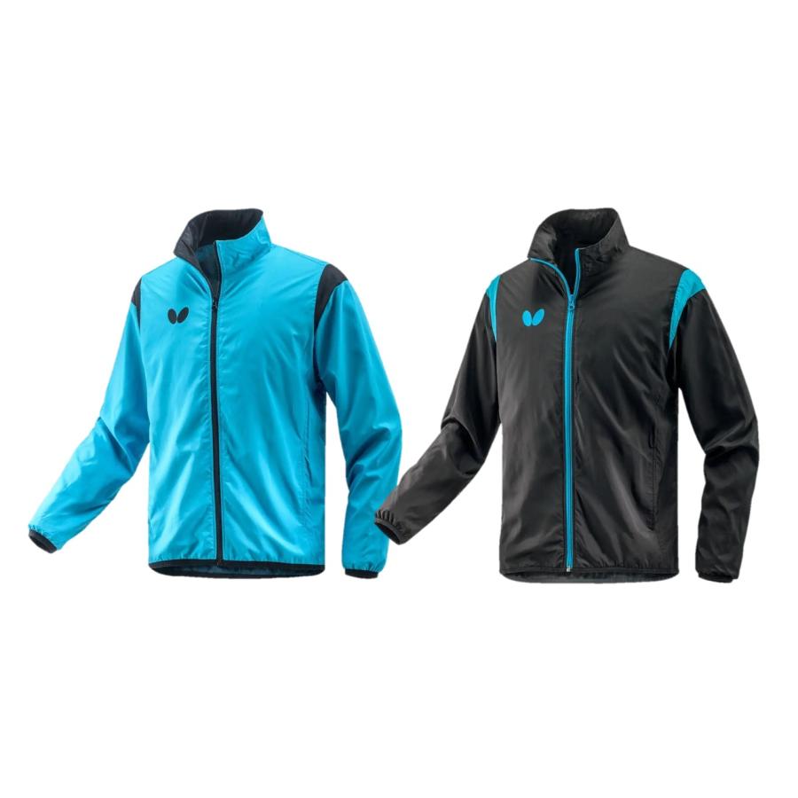 15周年記念イベントが STIGA スティガ 卓球アウター OCEAN JACKET オーシャンジャケット ブラック×ブルー 5XS 
