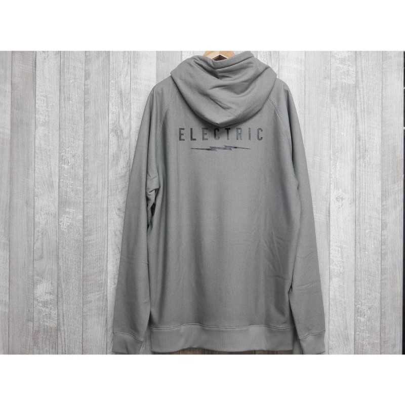 新品】23 ELECTRIC WATER REPELLENT HOODIE - XL - GREY 撥水 パーカー