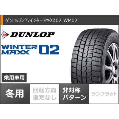 スタッドレスタイヤ ダンロップ ウインターマックス02 WM02 155/65R14