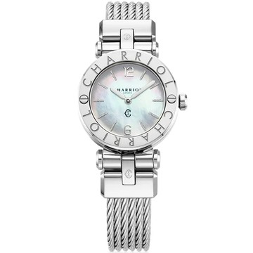 CHARRIOL St-Tropez系列 時尚鋼索腕錶-28mm CR28S.590.002