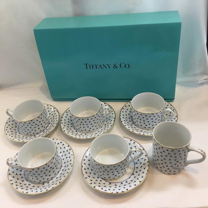 ティファニー TIFFANY&Co マグカップ ブルー リボン マグカップブルー ...