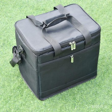 ✨可開發票#新款外賣保溫箱可折疊送餐箱加厚保溫包小號環保鋁膜野餐包冷藏袋#免運