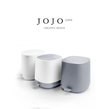 JOJO'S L. PD |垃圾桶家用臥室北歐腳踏式圓形客廳簡約創意衛生間