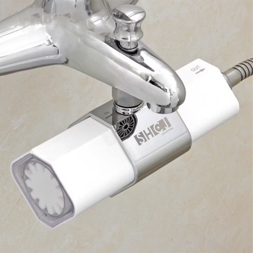 生活采家 浴室七級過濾沐浴淨水器 長效加量型除氯除重金屬  #55005  1個