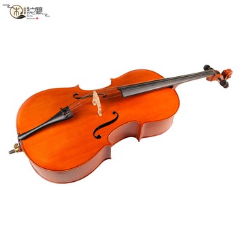 免運 現貨速發通靈樂器 椴木 夾板大提琴 學生初學者亮光大提琴