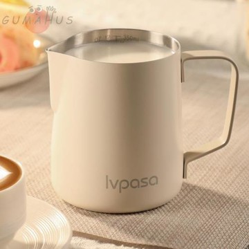 不銹鋼拉花缸咖啡器具拉花神器尖嘴咖啡拉花杯專業打奶泡杯打奶