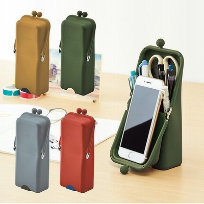 筆箱 大容量 おしゃれ 立つペンケース 通学 学生 かわいい スマホスタンド ペンポーチ 大人 立つ がま口 シリコン 筆記用具 筆箱 文房具 男の子 筆入れ キッズ 通販 Lineポイント最大get Lineショッピング