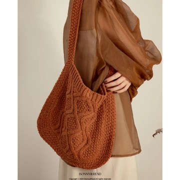 【Bonny & Read】冬季配件 / 毛絨 針織 提袋 斜背包 肩背包 手提袋 美拉德 絨毛 【全現貨賣場】