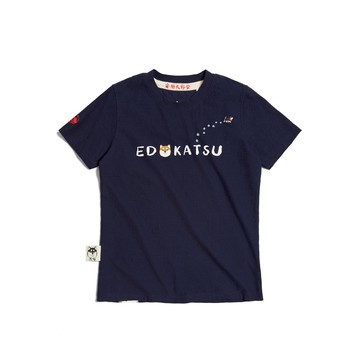 江戶勝｜女裝｜溜搭的黑丸短袖T恤