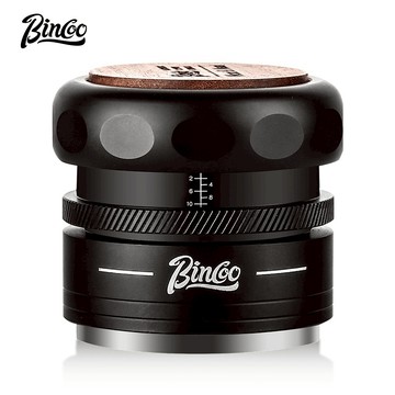 BINCOO 咖啡彈力壓粉器 意式布粉器 壓粉底座套裝三件套 咖啡器具配件 58MM