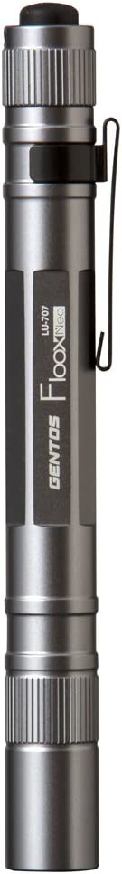 【日本代購】GENTOS LED 手電筒筆燈[亮度90流明/實用亮燈10小時] 使用2節7號電池驅動Fluxse Neo LU-707 符合ANSI標準