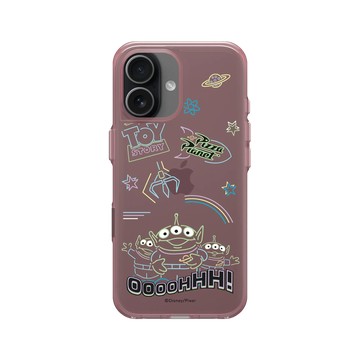 iPhone 17 Clear (相機按鈕) 晶醺玫 - 迪士尼-玩具總動員 Toy Story - Oooohhh 霓虹世界