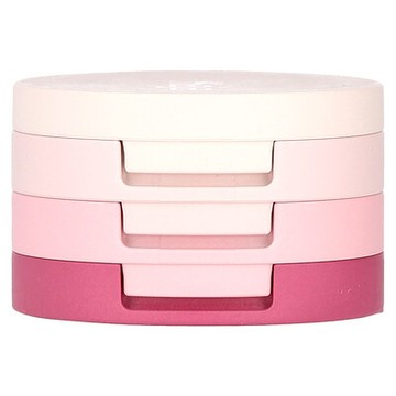 Kaja, Beauty Bento，彈力微光眼影三重奏，01 玫瑰水，0.1 盎司（3 克）