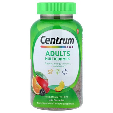 Centrum, 成年人專用多維生素軟糖，什錦天然水果味，180 粒
