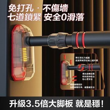現貨隔日達🔥室內免打孔單杠 門上單槓 引體向上 家用單槓 室內單槓 伏地挺身架 門框單槓 健身器材 運動器材