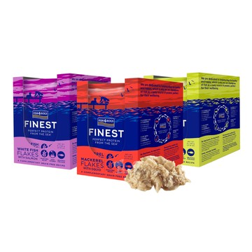 ★多件更優惠★ 海洋之星FISH4DOGS 狗狗愛鮮魚 開胃鮮食餐包(3種口味可選) 100g*6包/盒