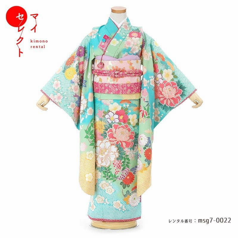 七五三 着物 7歳 レンタル 女の子 乙葉 レンタル衣装 フルセット オリジナルショール無料レンタル 753 Msg7 0022 通販 Lineポイント最大0 5 Get Lineショッピング
